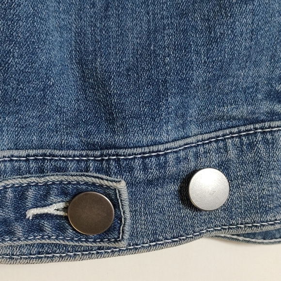 Torrid Barbie Women's Blue Button Down Denim Jacket - Picture 11 of 11